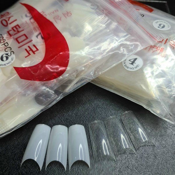 MÓNG TÍP (Nối) TAY Phom Vuông (Túi)
