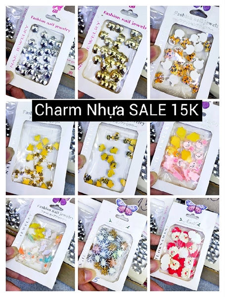 CHARM NHỰA-SALE 5k