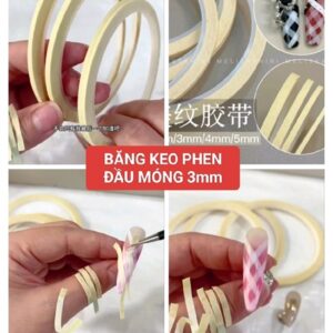 BĂNG KEO LỤA PHEN ĐẦU MÓNG