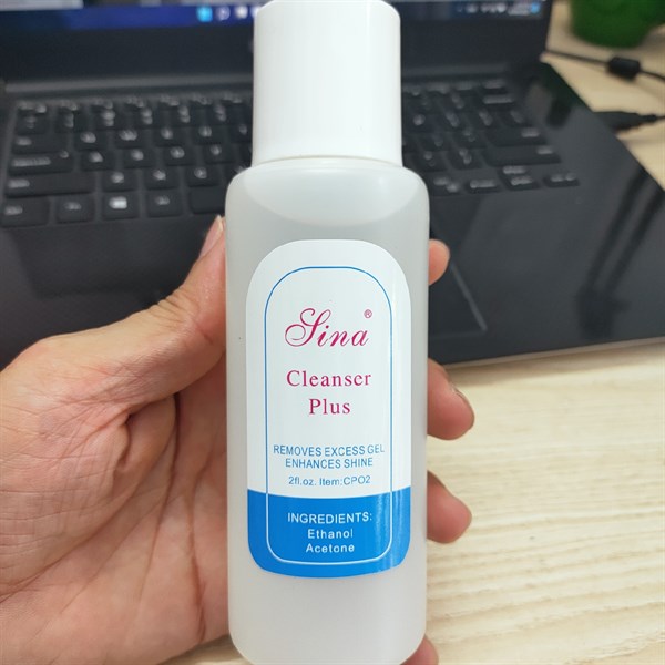 NƯỚC LAU GEL Sina 200ml/#Trắng