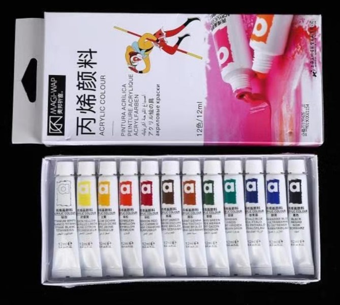BỘT VẼ LẺ MÀU 12ml (TDK)