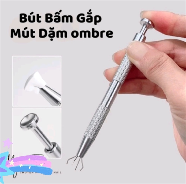 KẸP GẮP BÔNG MÚT OMBRE