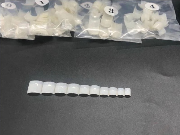 MÓNG TÍP (Nối) CHÂN Phom Vuông Ngắn (Túi 500pcs)