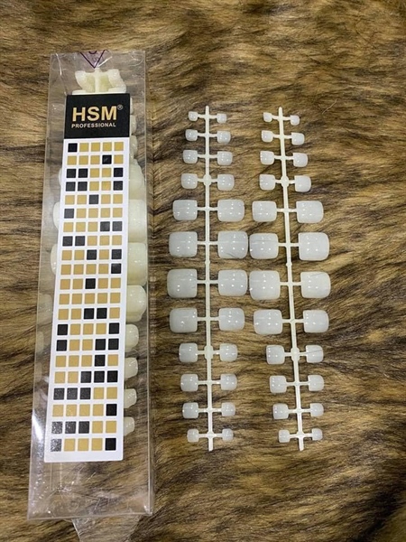 MÓNG ÚP CHÂN PHOM NGẮN hsm (528pcs)