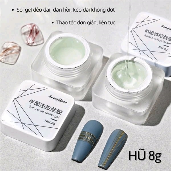 HỦ GEL NHỆN TRONG SUỐT