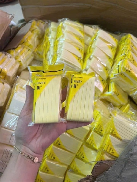 BÔNG MÚT RỬA MẶT (12pcs)