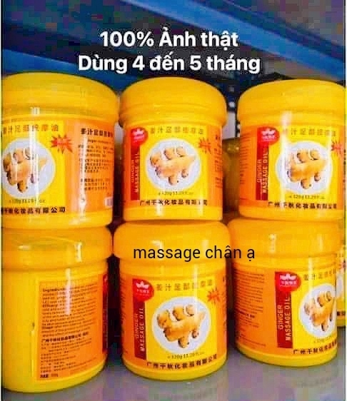 KEM MASSAGE GINGER 320g