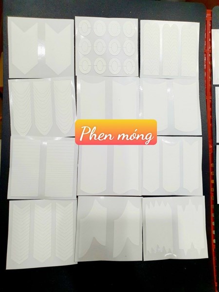 DECAL PHEN ĐẦU MÓNG (SET 12)