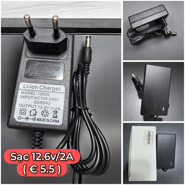 SẠC 12.6V/2A_5.5