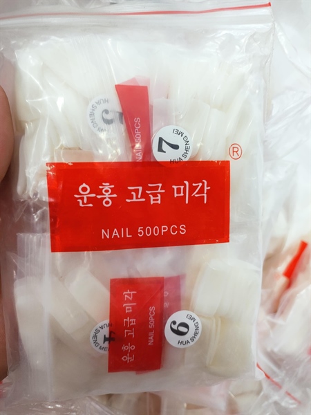 MÓNG ÚP CHÂN PHOM DÀI ĐỤC (Túi 500pcs)