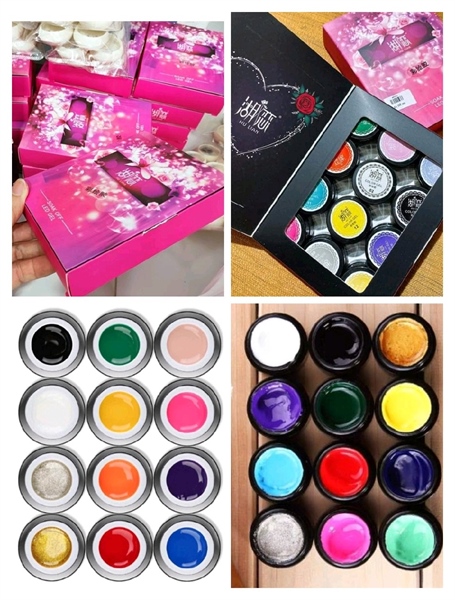 SET GEL VẼ HOA HỒNG/HU-LIAN