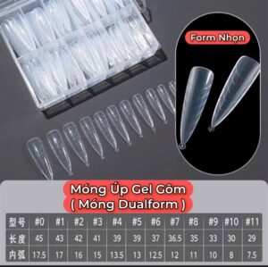 MÓNG ÚP DualForm, MÓNG ÚP GEL GÔM #NHỌN