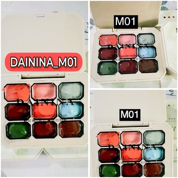 SET GEL DẶM OMBRE_DAININA_M01 (9pcs)