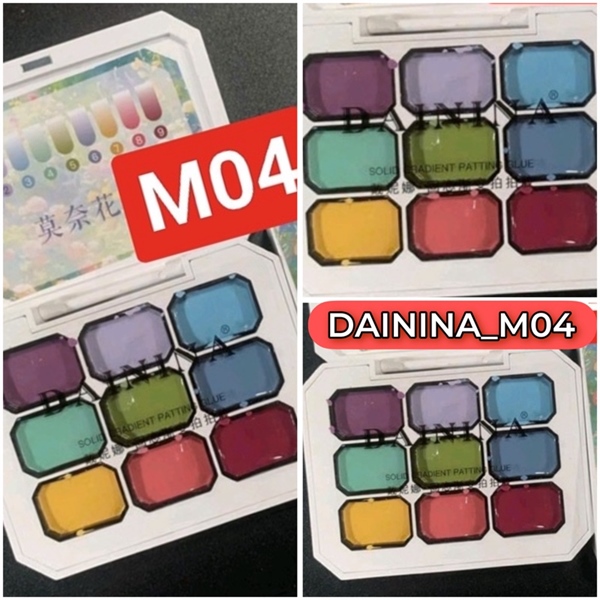 SET GEL DẶM OMBRE_DAININA_M04 (9pcs)